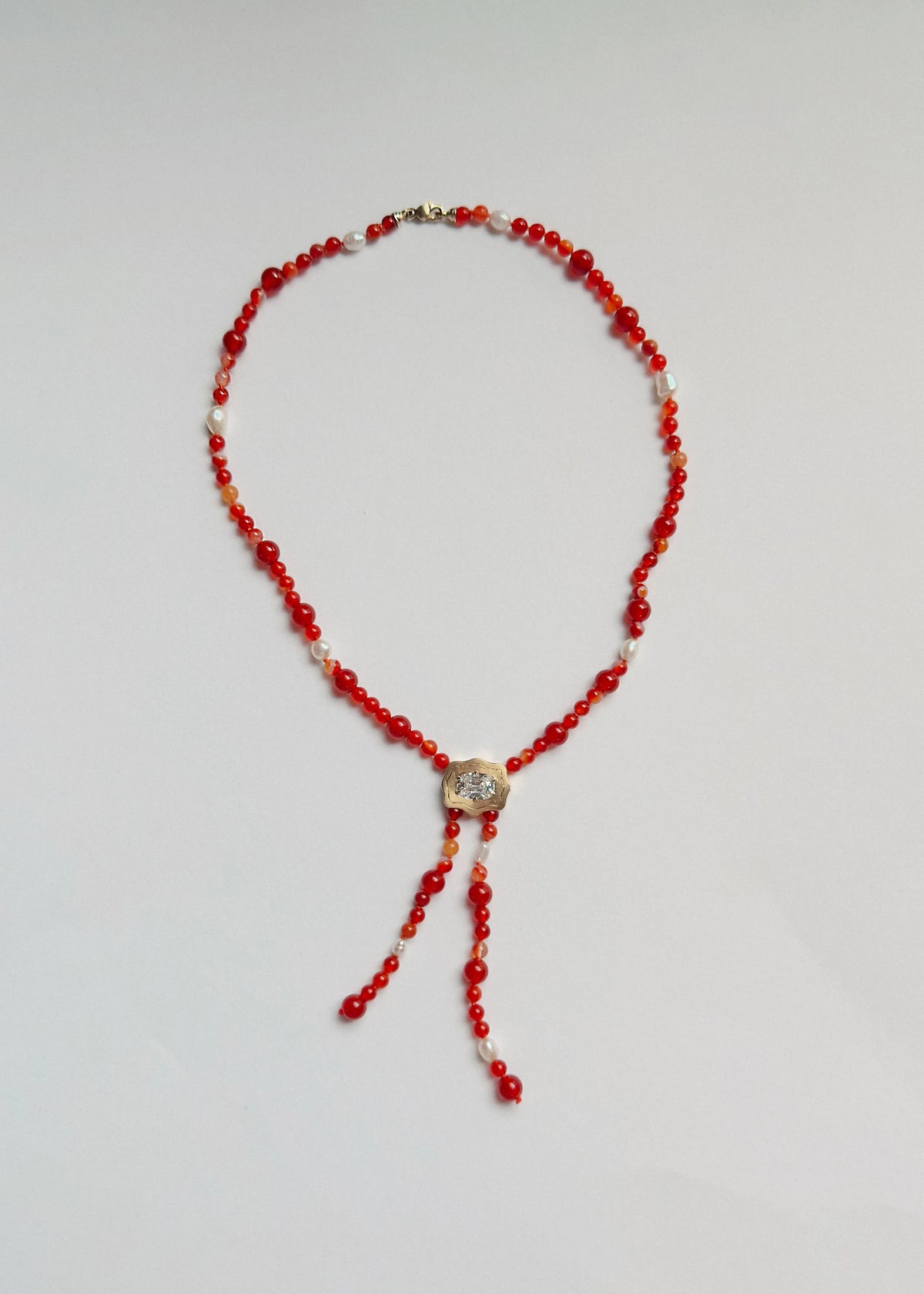 The Elvie Bolo Necklace