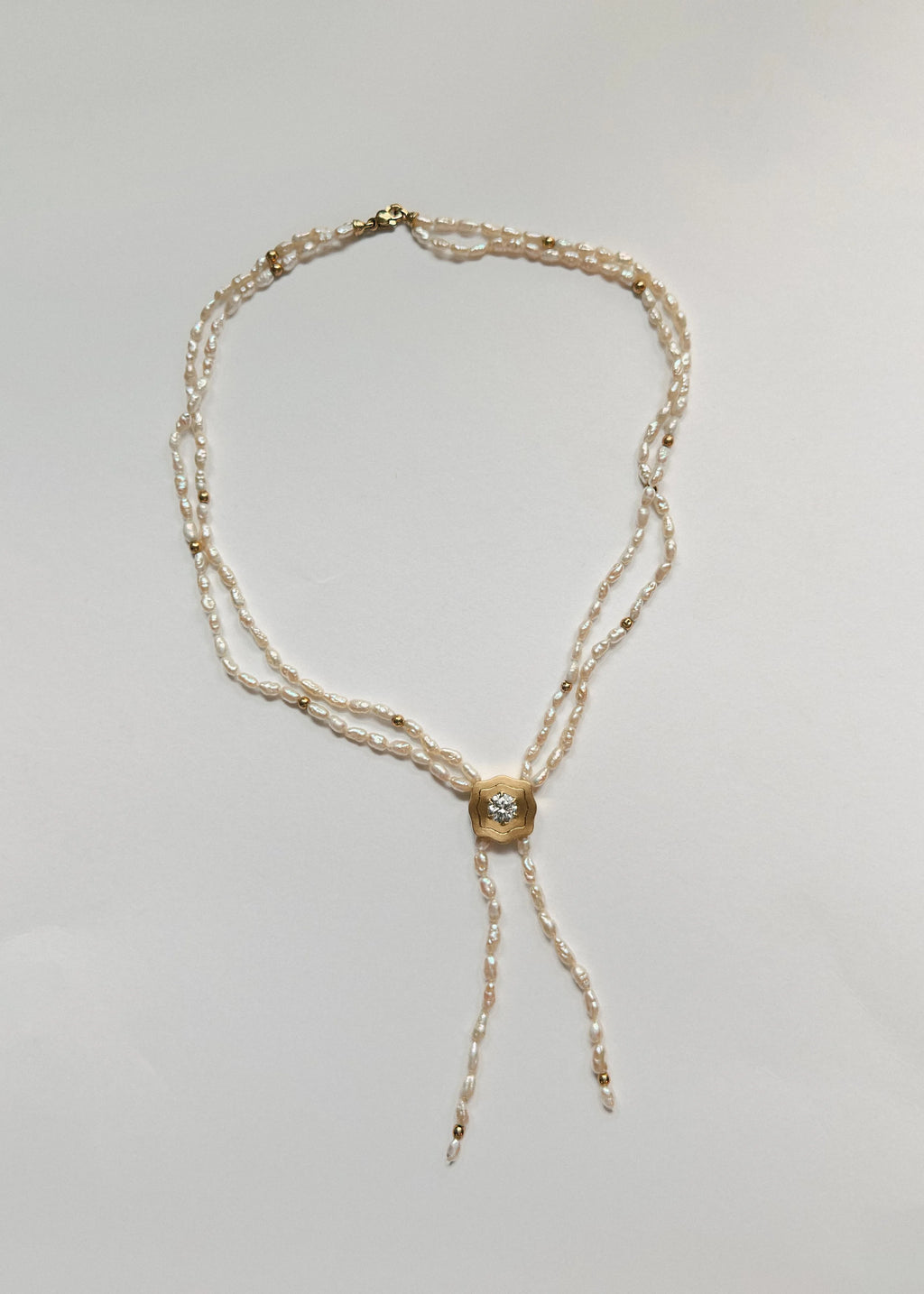 The Elvie Bolo Necklace