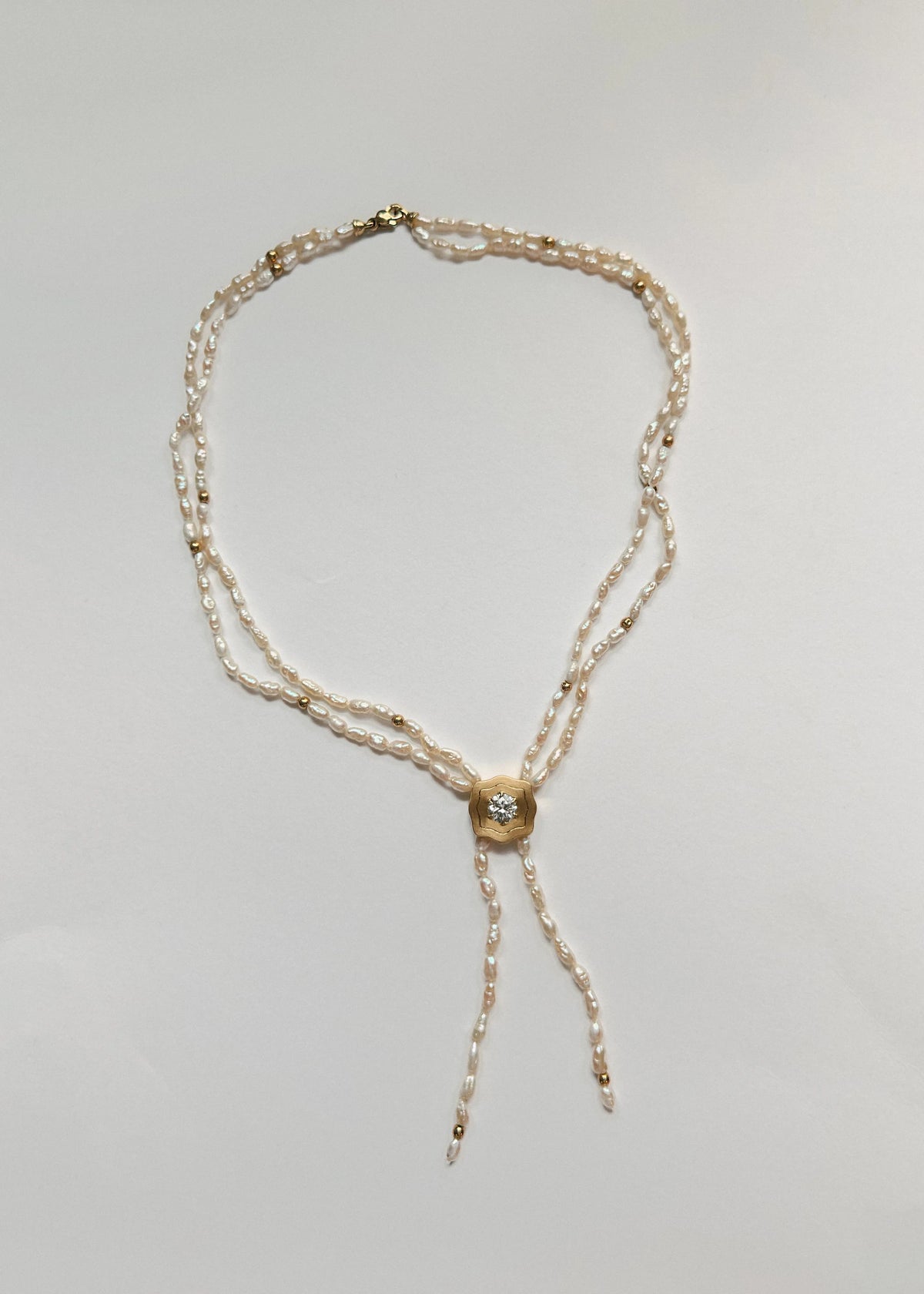 The Elvie Bolo Necklace