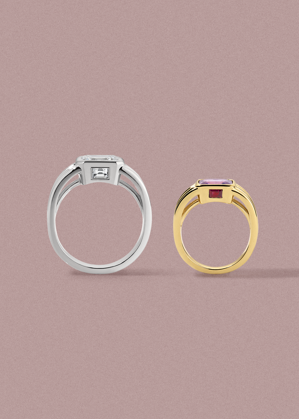 Tre Filo Ring