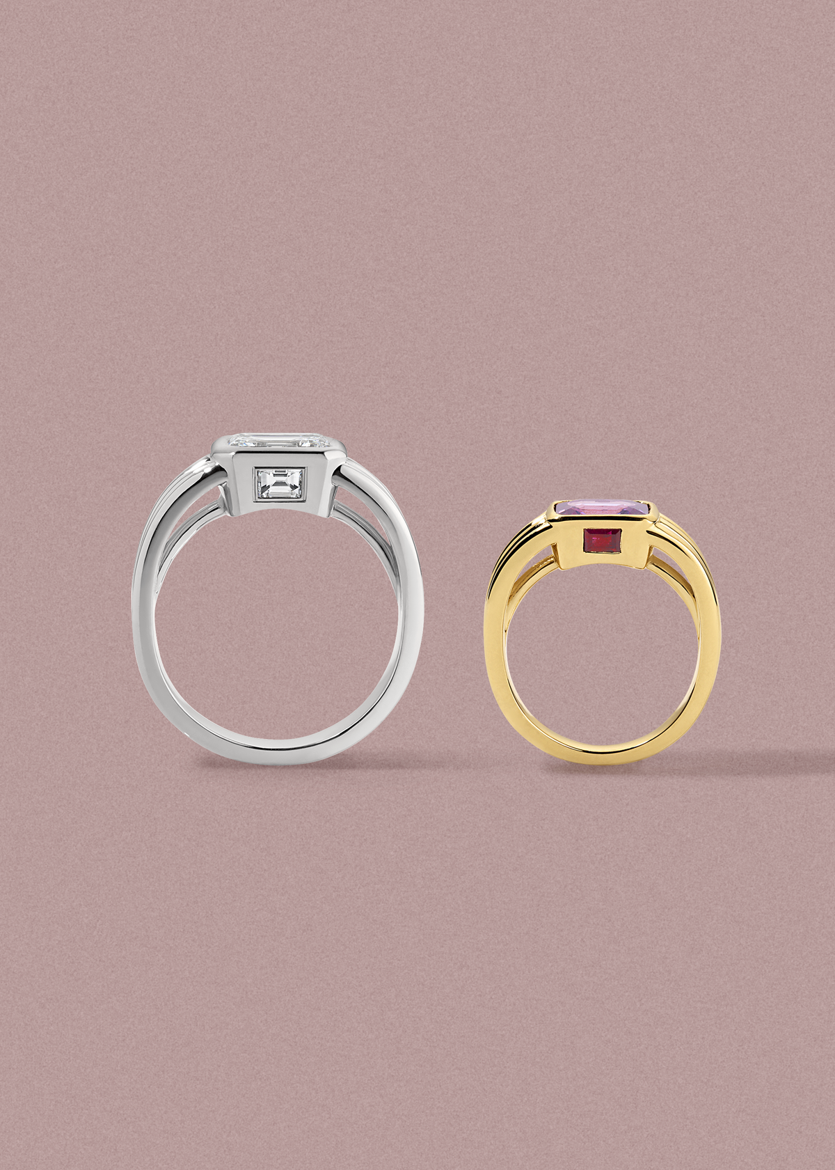 Tre Filo Ring