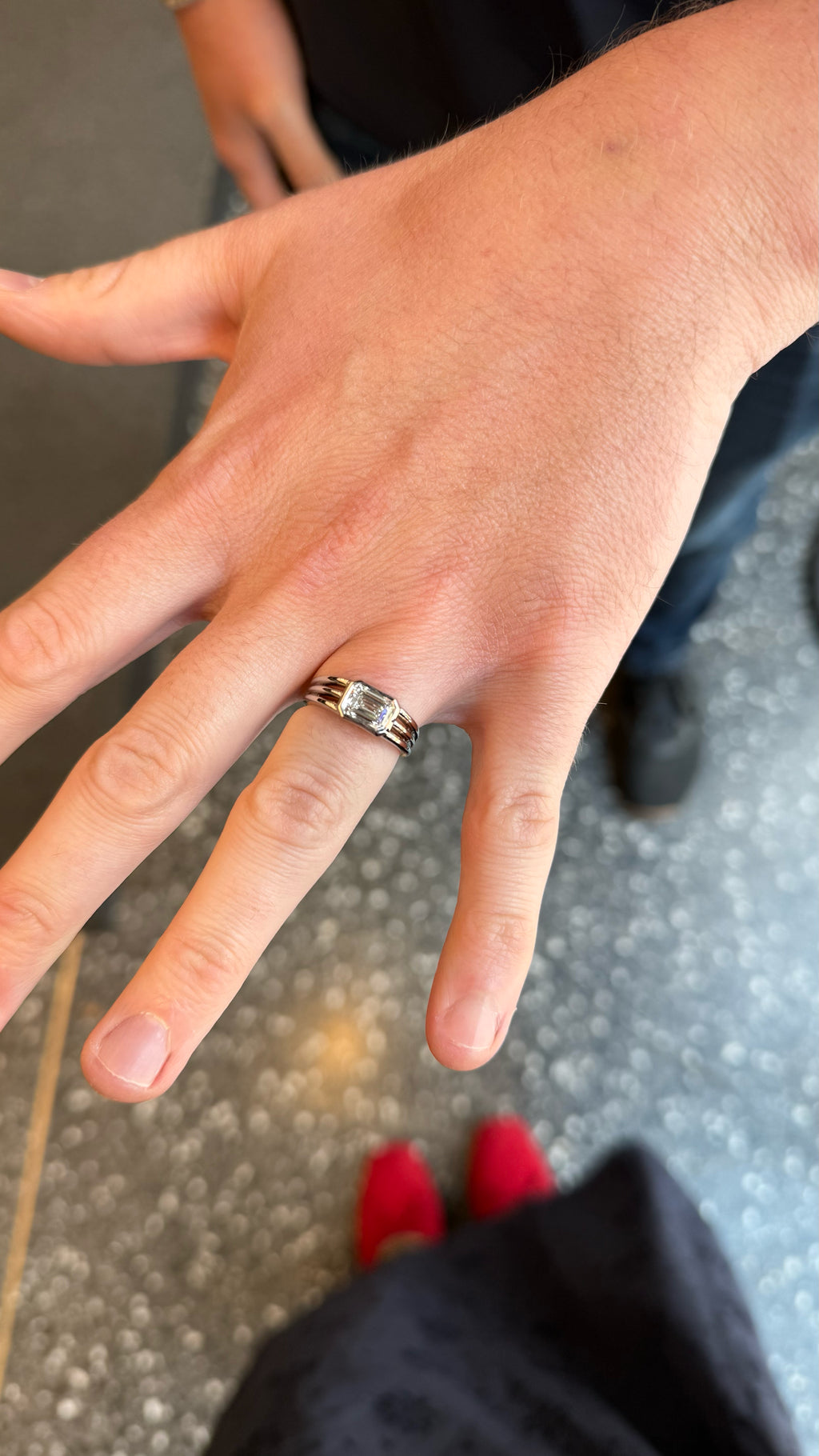 Tre Filo Ring