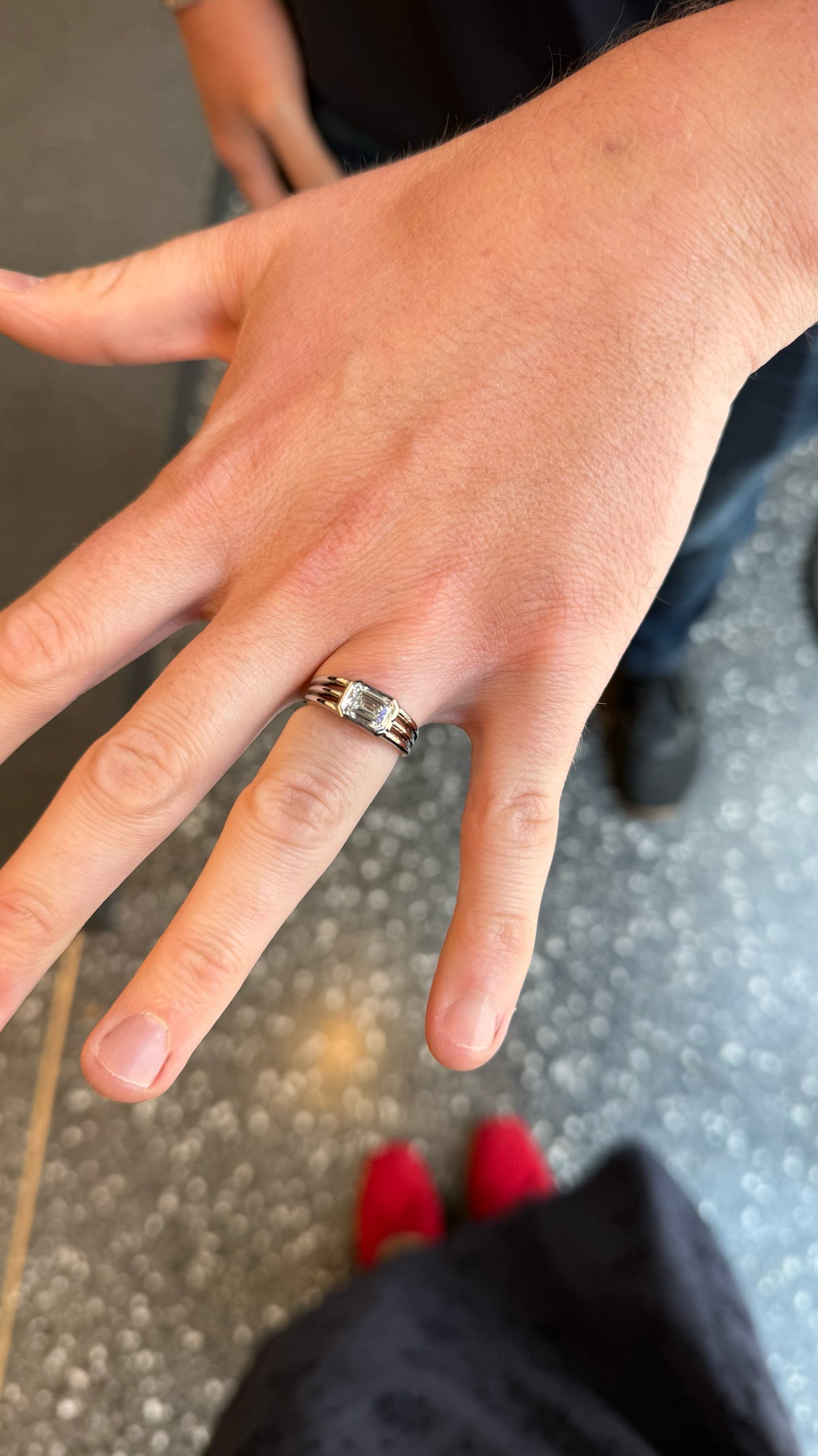 Tre Filo Ring